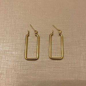 Uncommon James gold earrings worn only twice